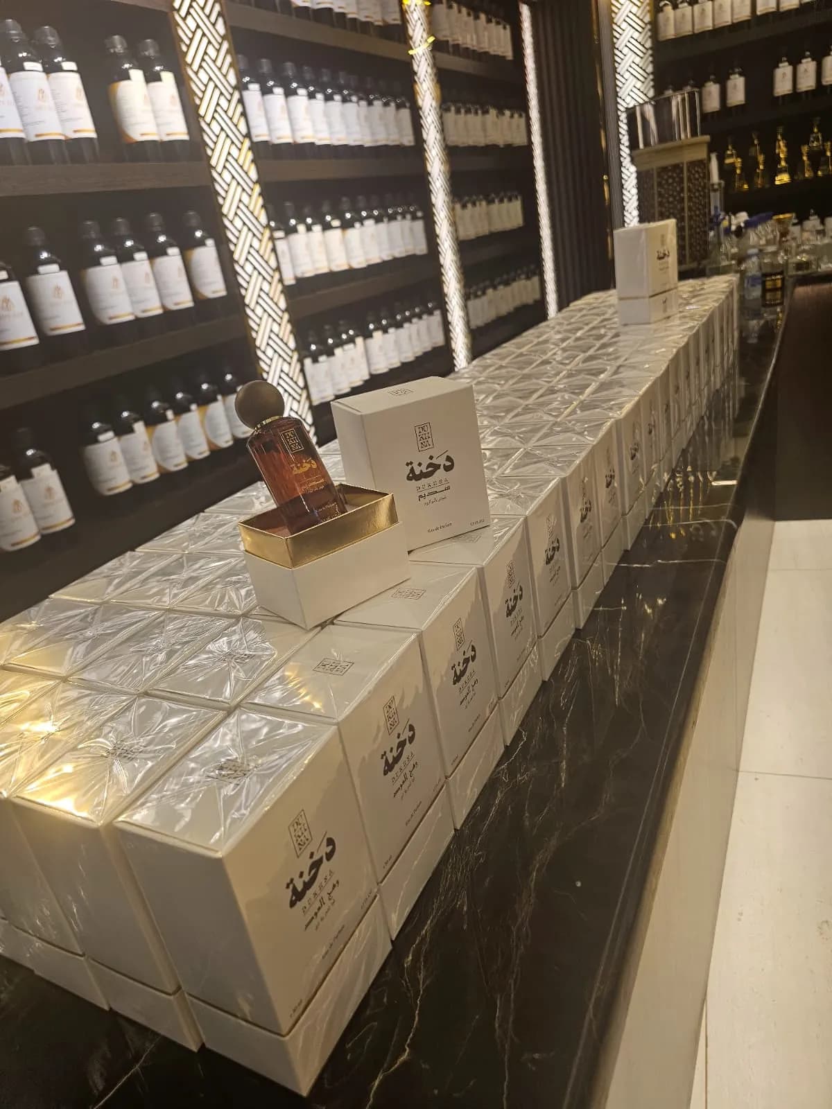 Mixter private label perfume production showroom