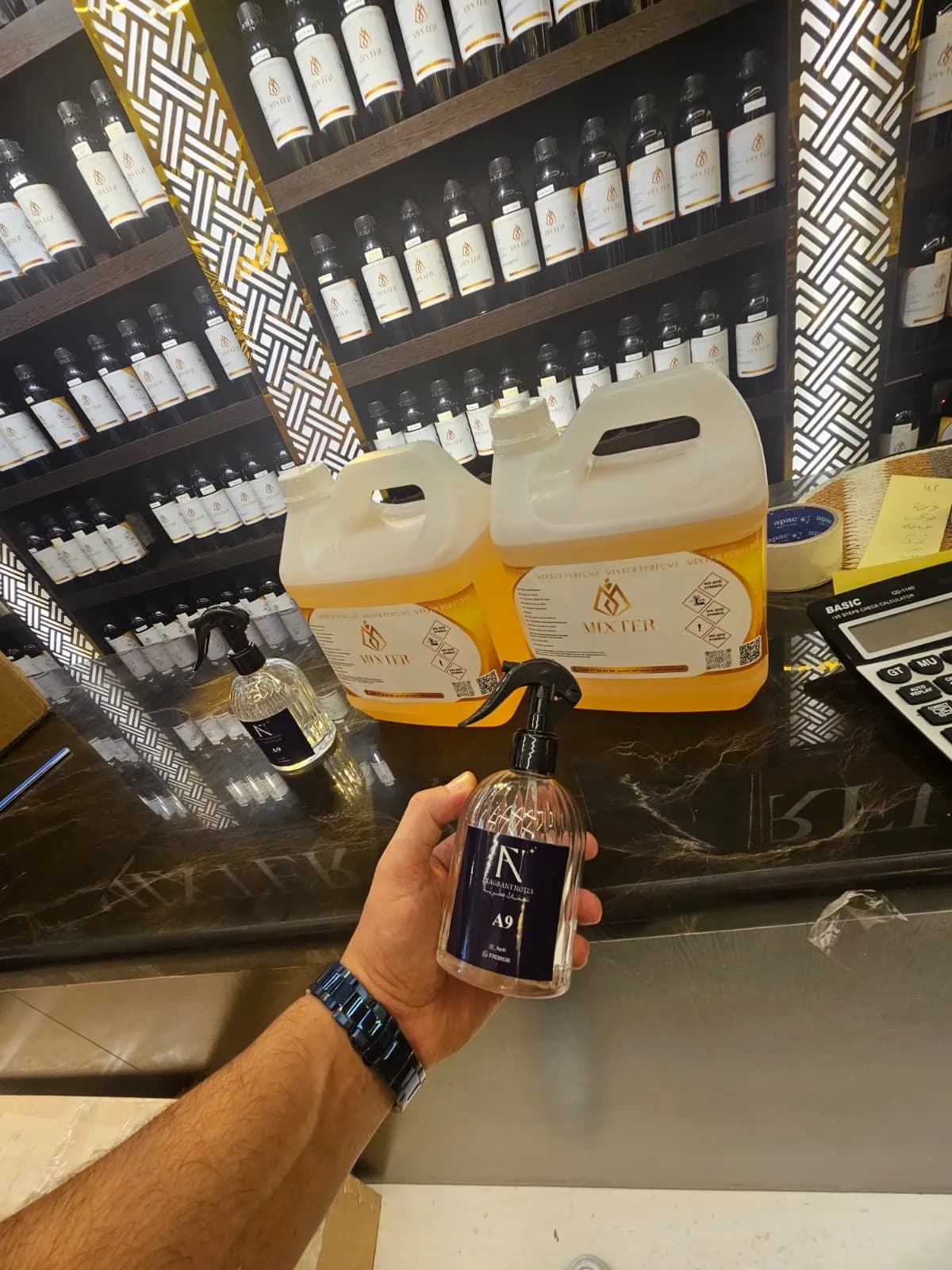 Mixter private label perfume production archive 39